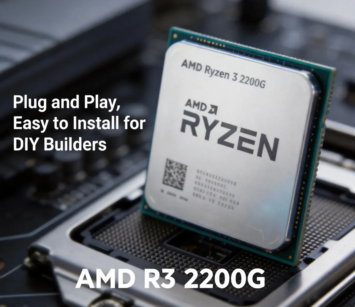 

AMD R3 2200G PRO Ryzen 3 PRO 2200G Zen Architecture 14nm 4 Cores 4 Threads Socket AM4 Desktop Processor