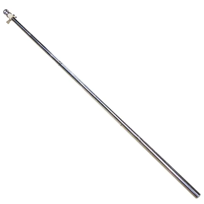 AB33-Outdoor Flagpole Anti-Winding Free Rotating Flagpole Metal Flagpole Detachable Garden Flagpole