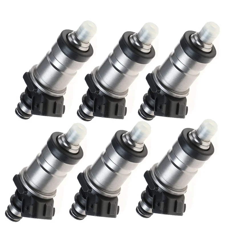 

Superior-6Pcs New Fuel Injector Nozzle 06164-P0A-000 For Honda Civic Accord Prelude Acura Integra Odyssey 1986-1997 06164P0A000