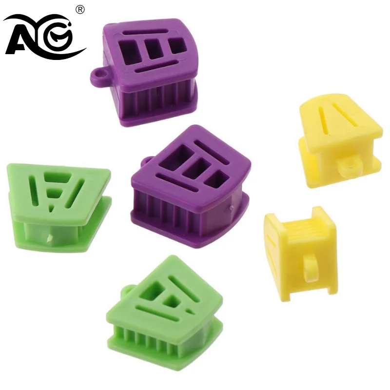 AG 3Pcs/Set Dental Mouth Opener Silicone Occlusal Pad S/M/L Teeth Prop Bite Block Rubber Opener Retractor