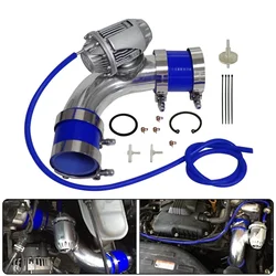 Universal SQV SSQV IV Turbo Blow Off Valve with 60mm 90 Degree BOV Flange Adapter Kit