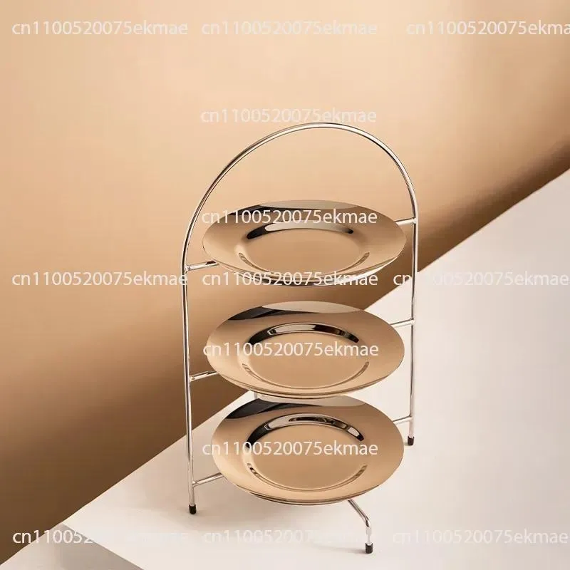 Three-tier Cake Stand, Afternoon Tea Tray, Dessert Display Stand, Fruit Platter – Minimum Order of 2 Sets
