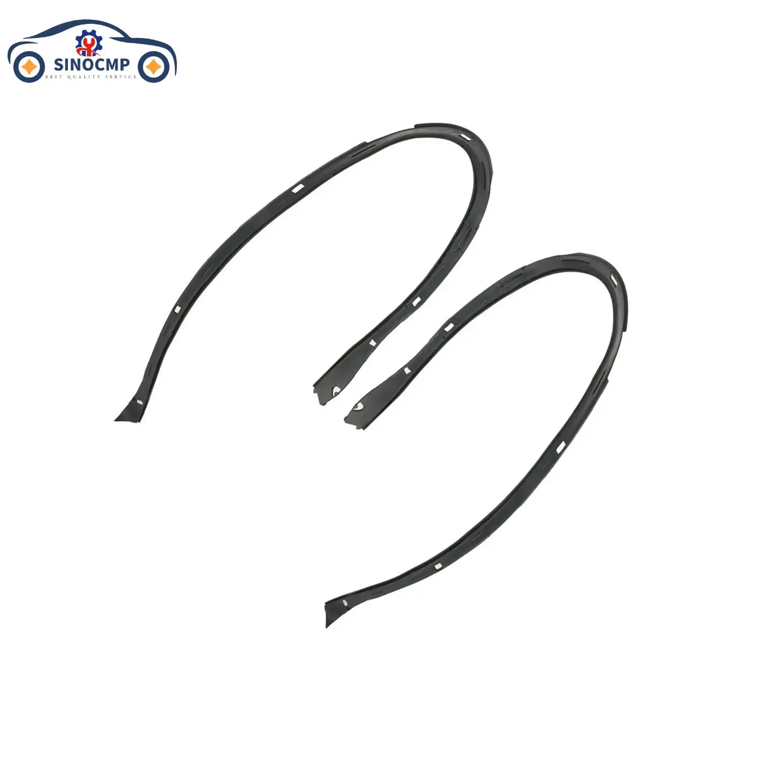 

Rubber Sealing Trim Headlamp Decorative Strip For Porsche Cayenne 2011-2014 Decorative Strip Headlight Waterproof Accessories