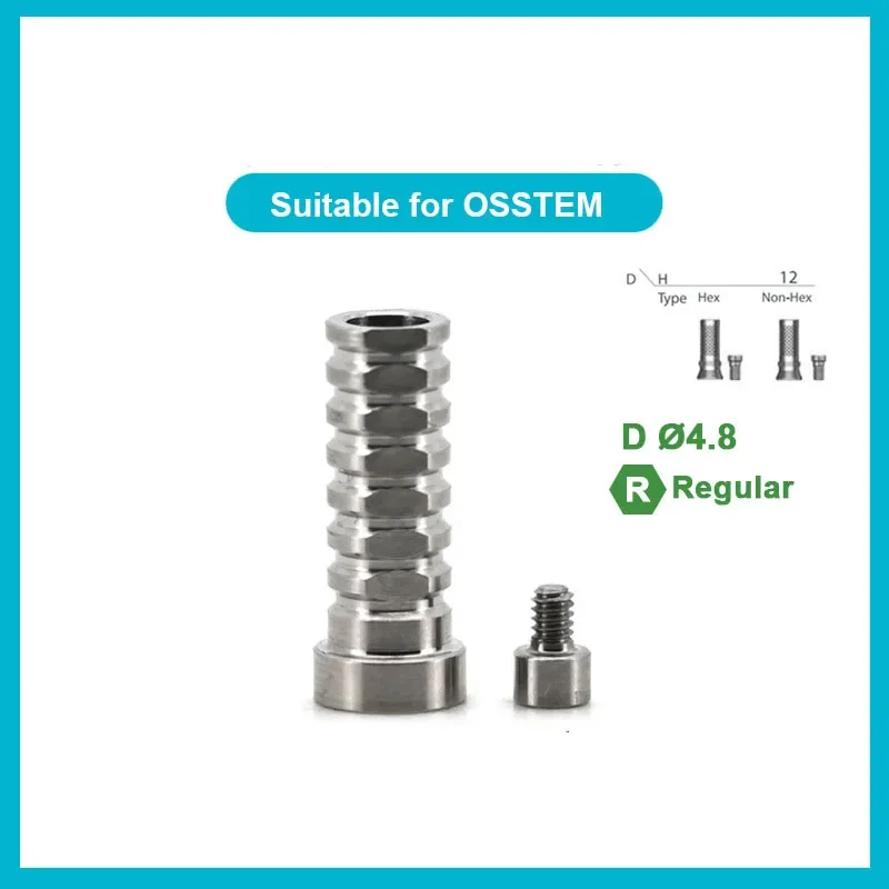 Suitable for OSSTEM Temporary Abutment Titanium Base Composite Temporary Accessories Replacement Body Transfer Rod Bass