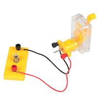 Children DIY Hand Crank DC Generator Model Fan Kit Experiment Kid Education Toy construct their very own powered mini fan