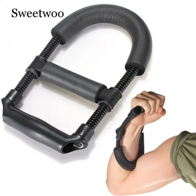 Grip Power Wrist Forearm Hand Grip Exerciser Strength Training Device Fitness Muscular Strengthen Force Fitness Equipment