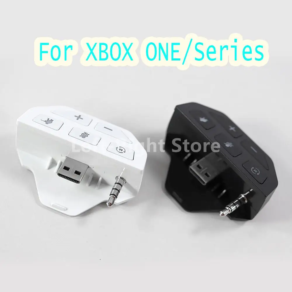 

20PCS For Xbox Series X/S Adapter Headphone Speakers Latency Voice Control Enhancer Headset Conversion Head 3.5mm For XBOXONE