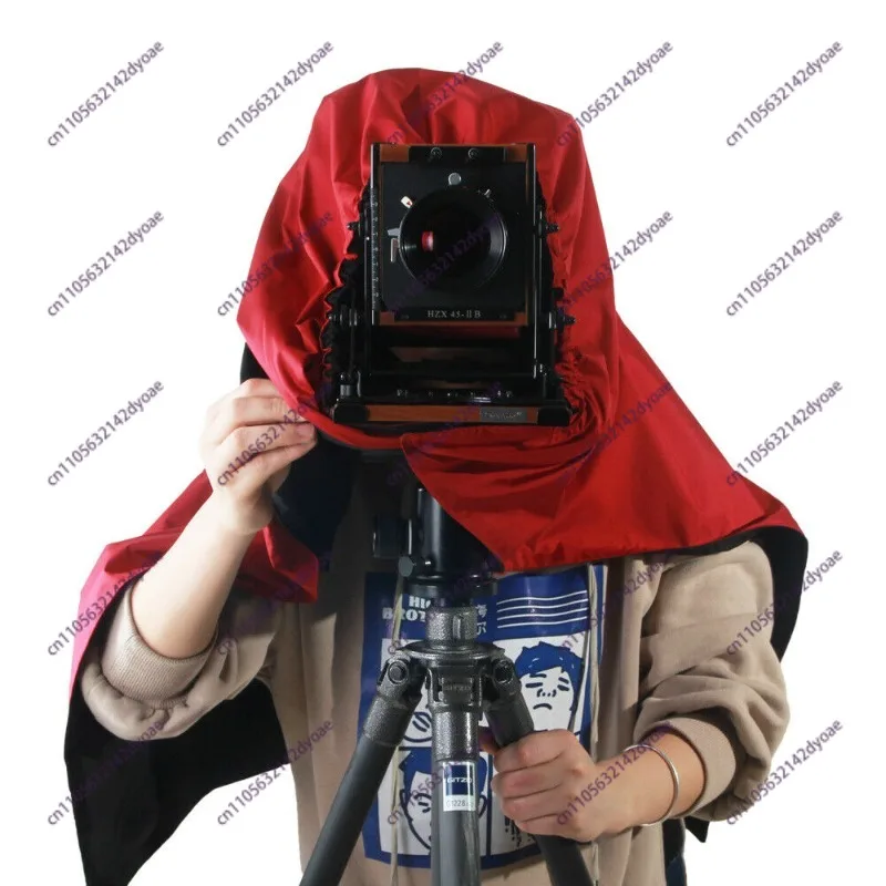 Large Format Camera Focusing Cloth Silver Red Black Hood Breathable Wrap Film Box