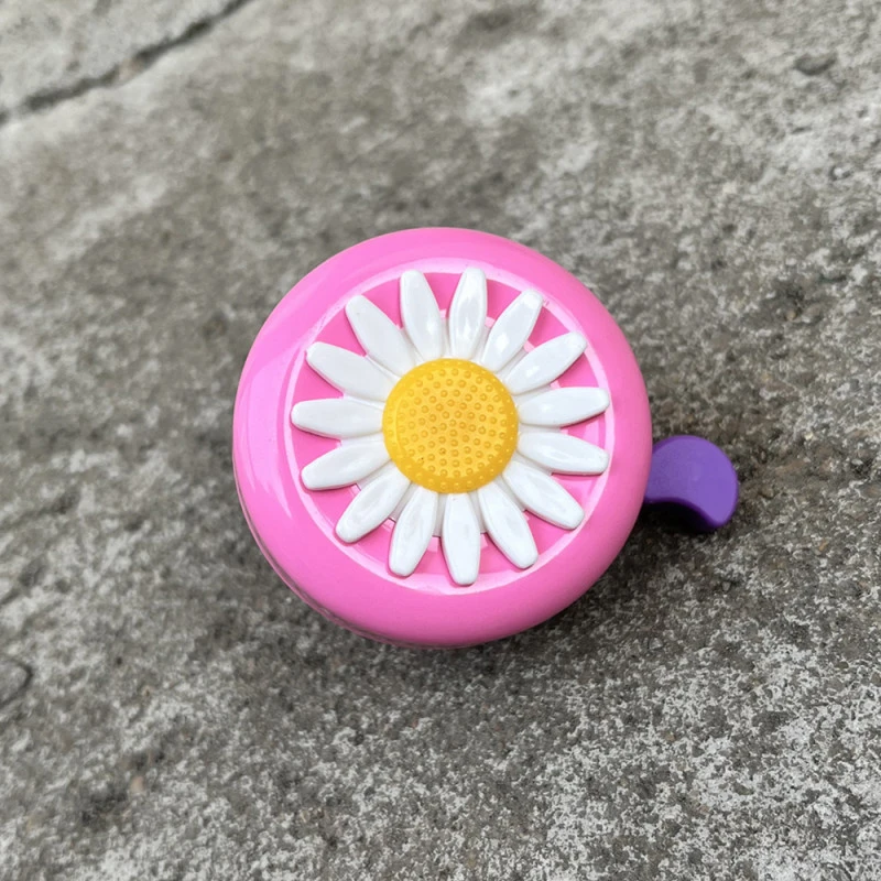 مضحك جرس دراجة زهرة الأقحوان للأطفال ، قرن متعدد الألوان للدراجة ، حلقة ركوب الدراجات ، المقاود للأطفال ، الفتيات إنذار السلامة