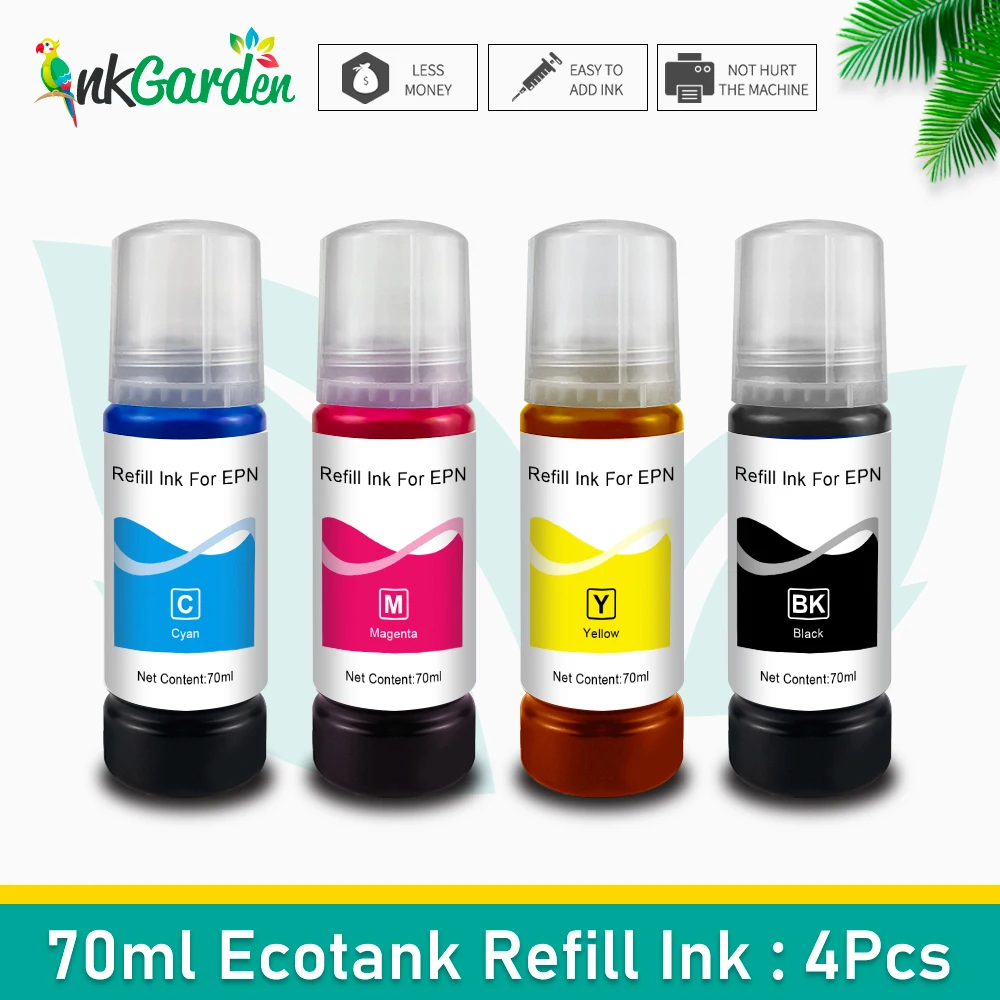 

Universal 103 104 105 512 T103 T104 T105 T512 For Epson Ecotank Refill Dye Ink For Epson L3150 L3111 L3151 L3110 ET775 Printer