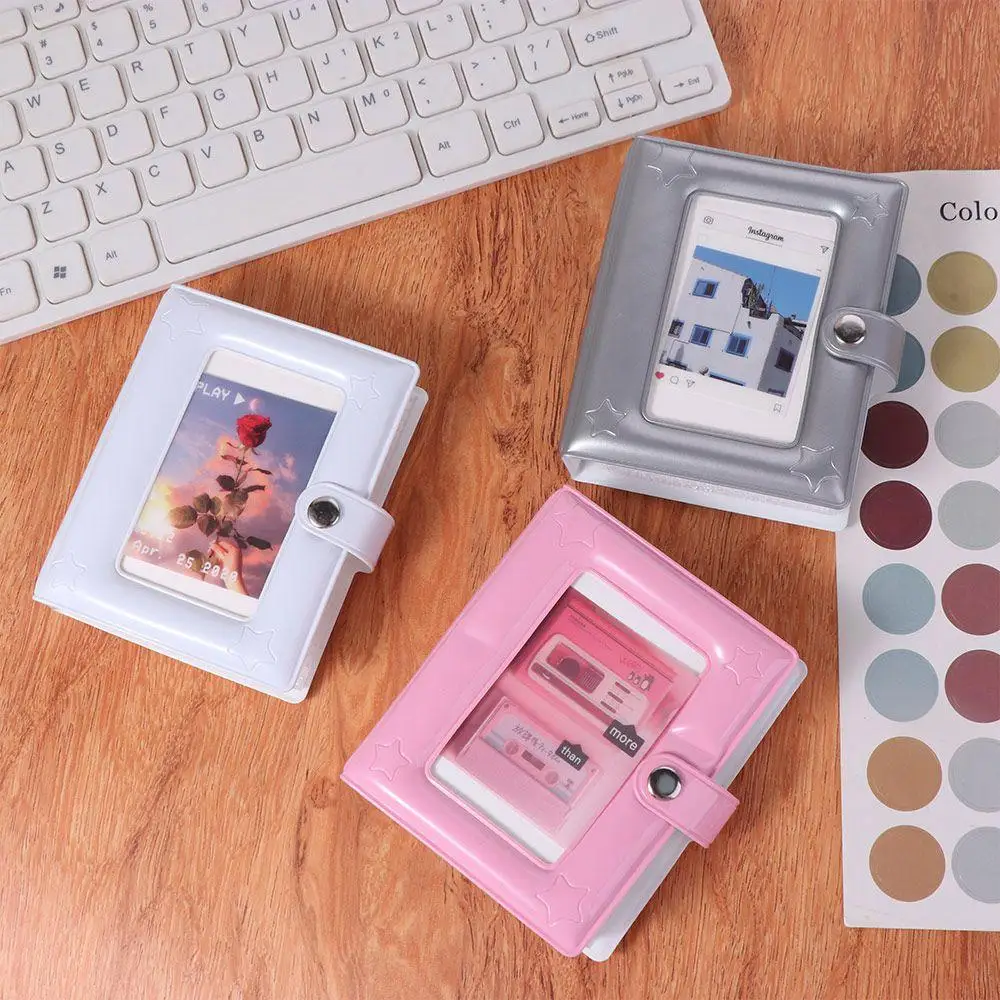 

3in ID фото корейский держатель для фотокарт украшение идол фотокарта идол карты дисплей протектор изображение ПВХ чехол для карты