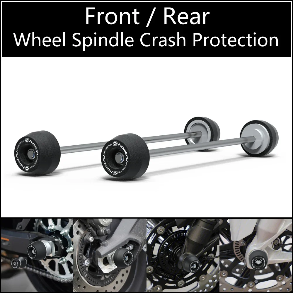 

Front Rear wheel Spindle Crash Protection For Ducati Scrambler 800 2015-2023