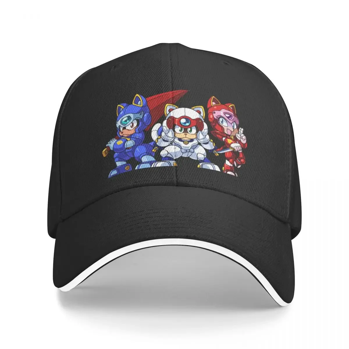 Samurai Pizza Cats Trio Baseball Cap cute Golf Wear Women's Beach Visor Men's