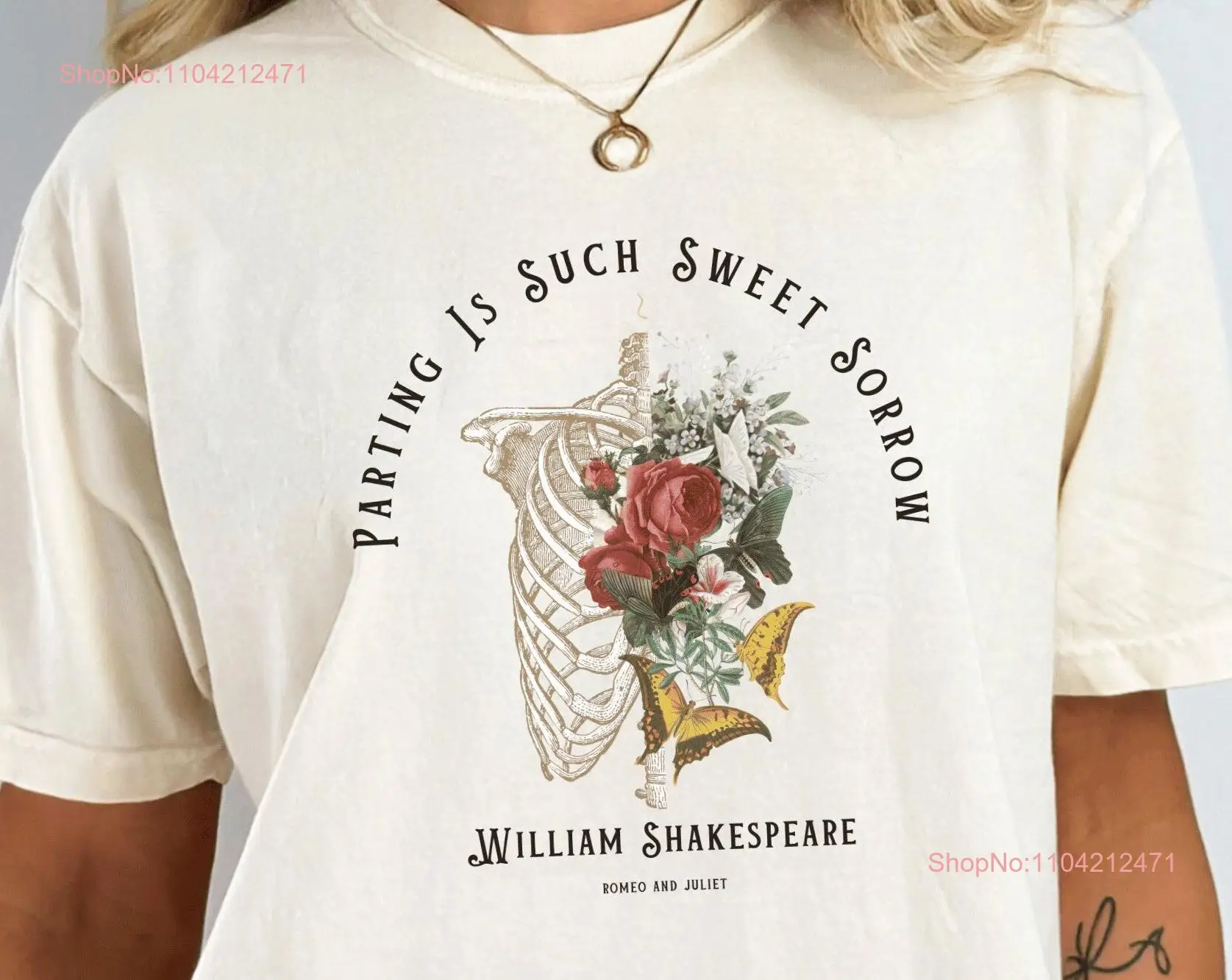 Shakespeare Quote T Shirt Light Academia Book Clothes Romeo And Juliet Bookish Literature PoeT Booktok