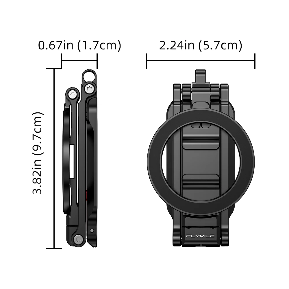 Foldable Magnetic Phone Tripod Mount for iPhone 18 Pro Max 17 16 15 14 Accessories Selfie Stick Stand Compatible with MagSafe
