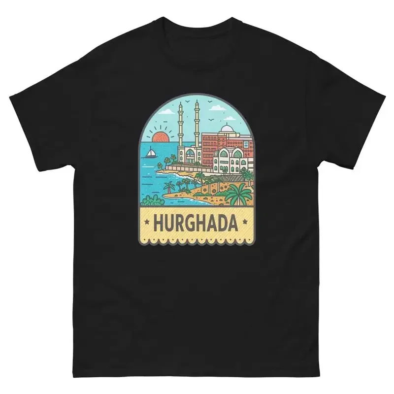 Hurghada World Travel Urban Area City T Shirt