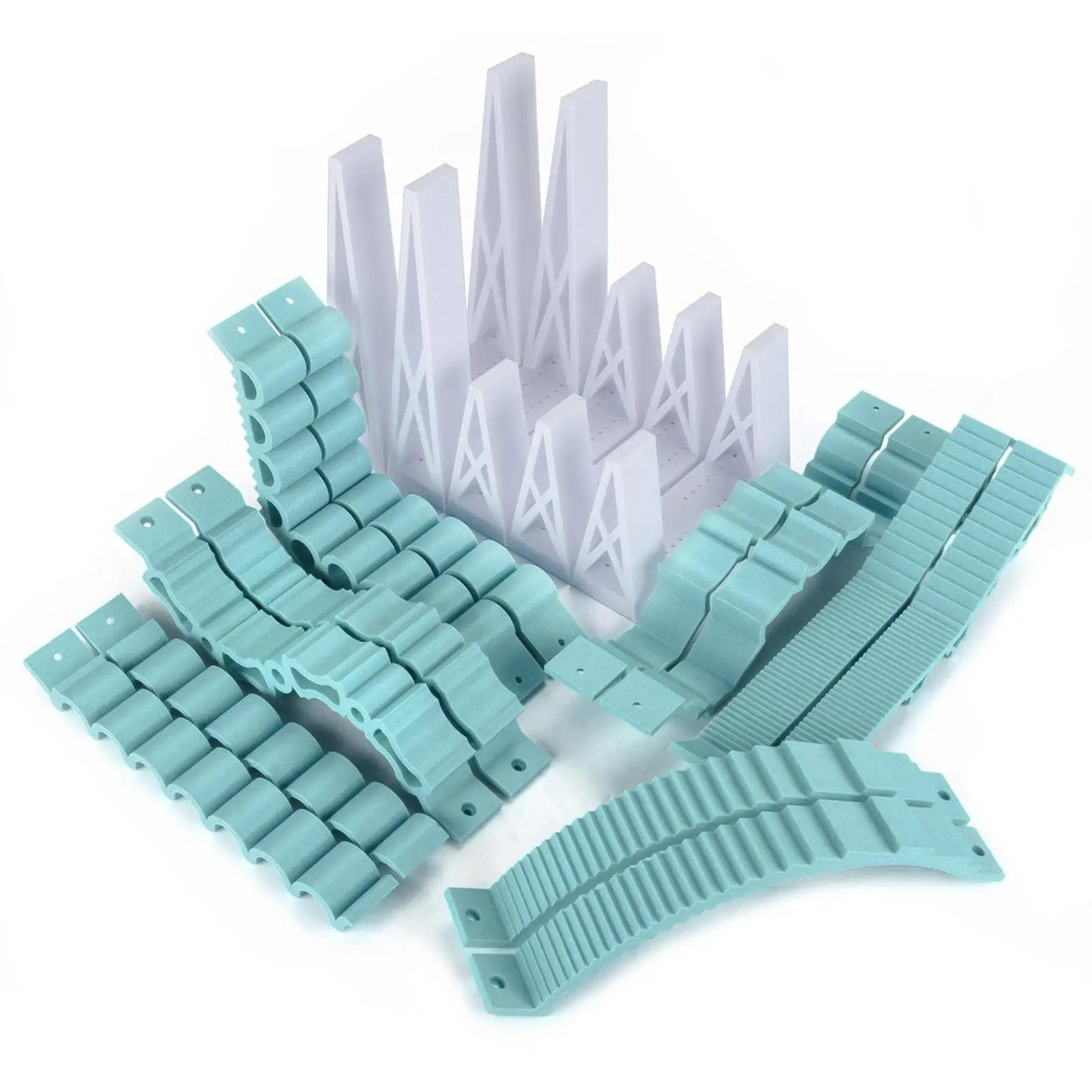 

RC Obstacle Bridge Scene Accessory for 1 24 1 18 Scale Crawler Car Simulation Steep Slope Roadblock