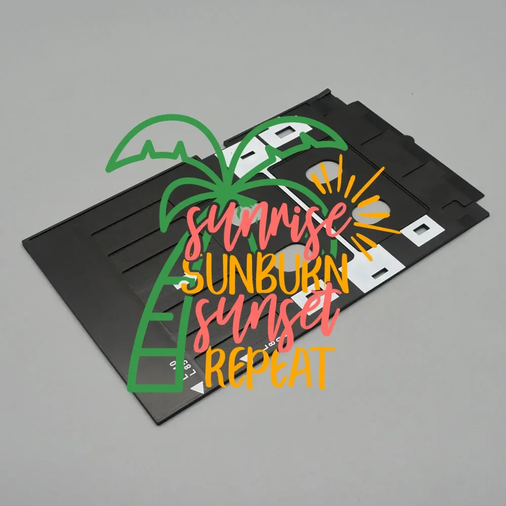 

5X PVC ID Card Tray Plastic card Printing Tray for Epson R260 R265 R270 R280 R290 R380 R390 RX680 T50 T60 A50 P50 L800 L801 R330