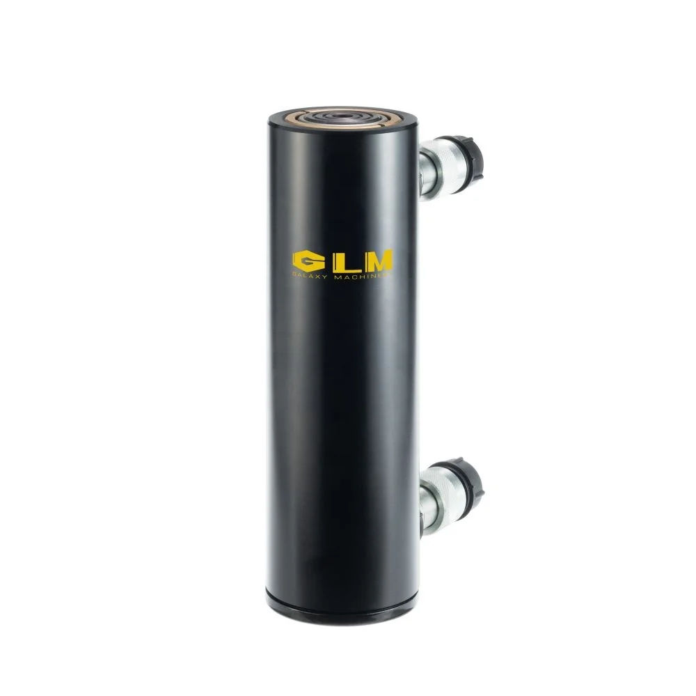 Sturdy Safe Reinforced 700bar 30ton 150mm Stroke Maintenance Lifting Device Double Acting Aluminum Hydraulic Cylinder Jacks
