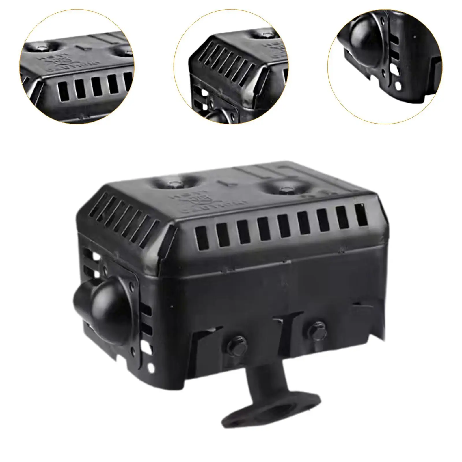 Engine Motor Exhaust Muffler Assembly Premium Portable Replace for 168F