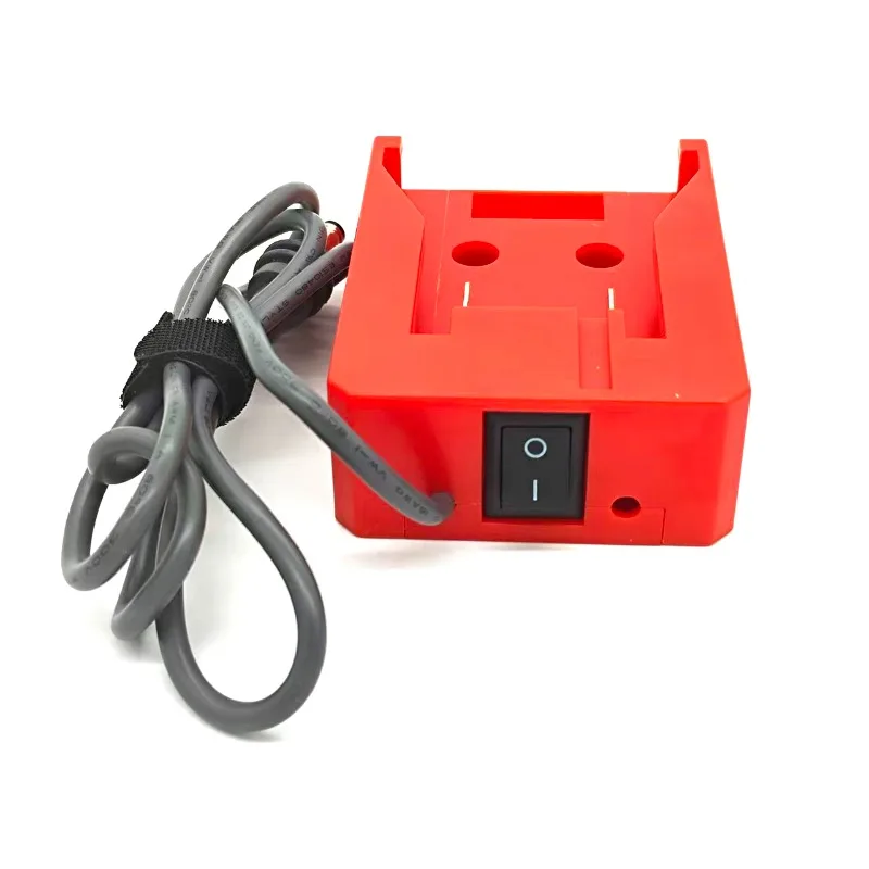 

Portable Mini Power Adapter for Outdoor and Emergency Lightweight and Portablel Power Adapter for Milwaukee 18V Lithium Battery
