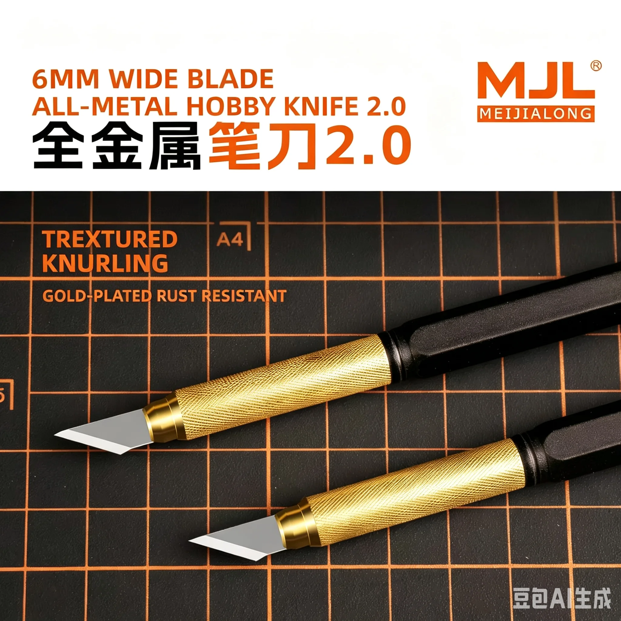 MJL Modeling Cutting Knife Scraper for Model Making Curved Step Scraper with Mat Kits Hobby DIY Tool
