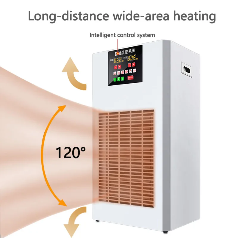 6000W Electric Heater Industrial Fan Heater industrial electric heating Portable Household electric Air heater