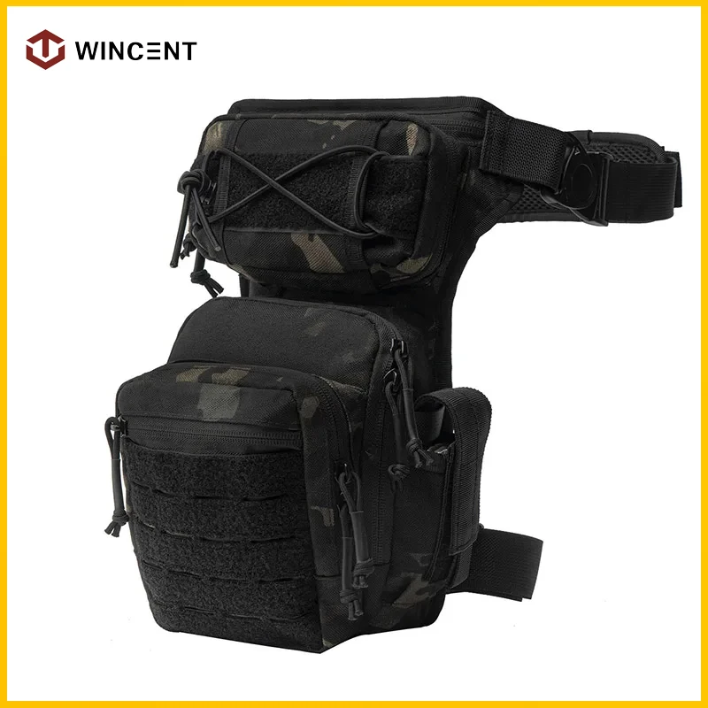 

WINCENT 1000D Leg Bag Durable Nylon Utility Tool Belt Pack Style for Hunting Accessories Durable Molle