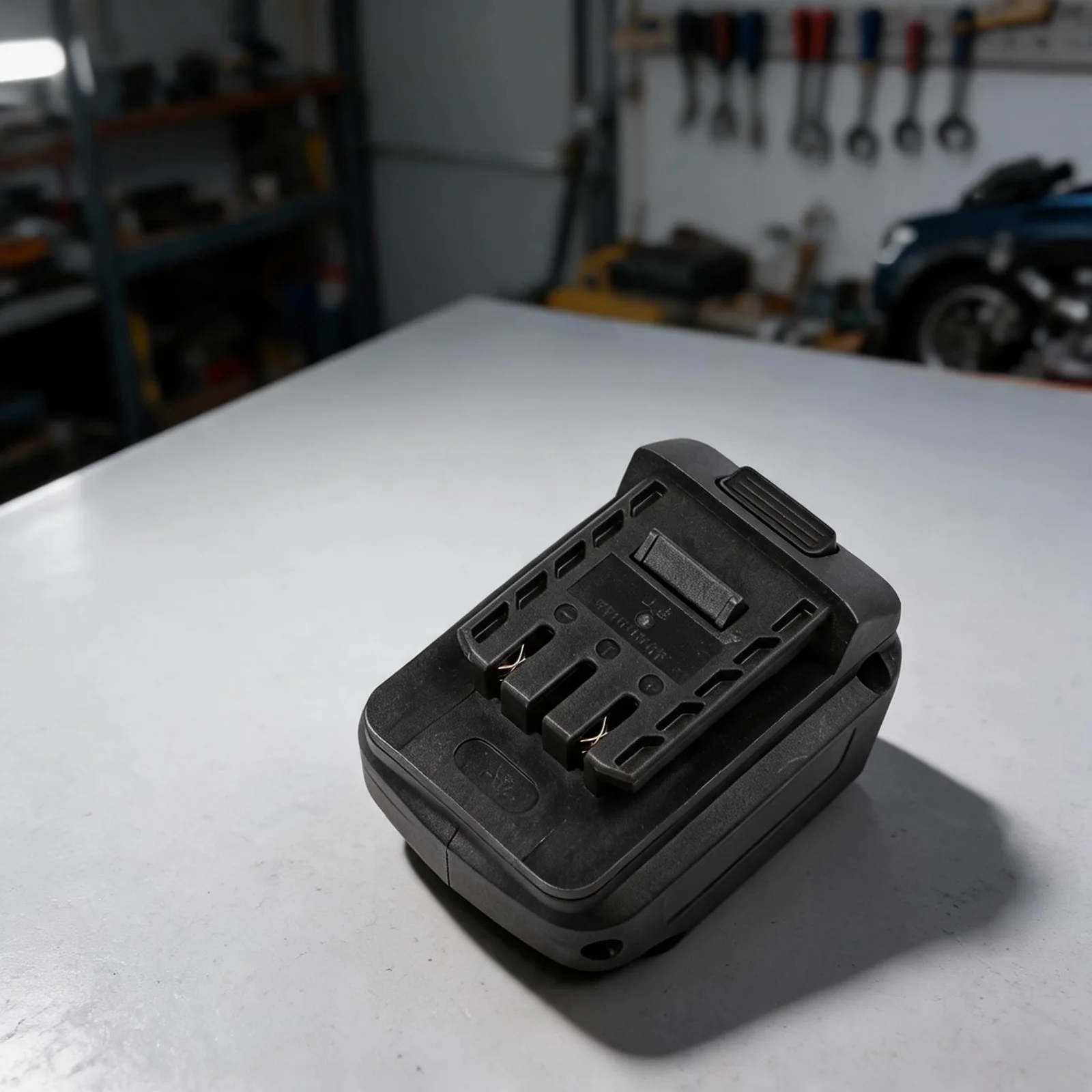 21V To 18V Battery Converter Adapter For DaYi Power Tools Compatible With 18V B Series BL1850B BL1840B BL1830B Black ABS