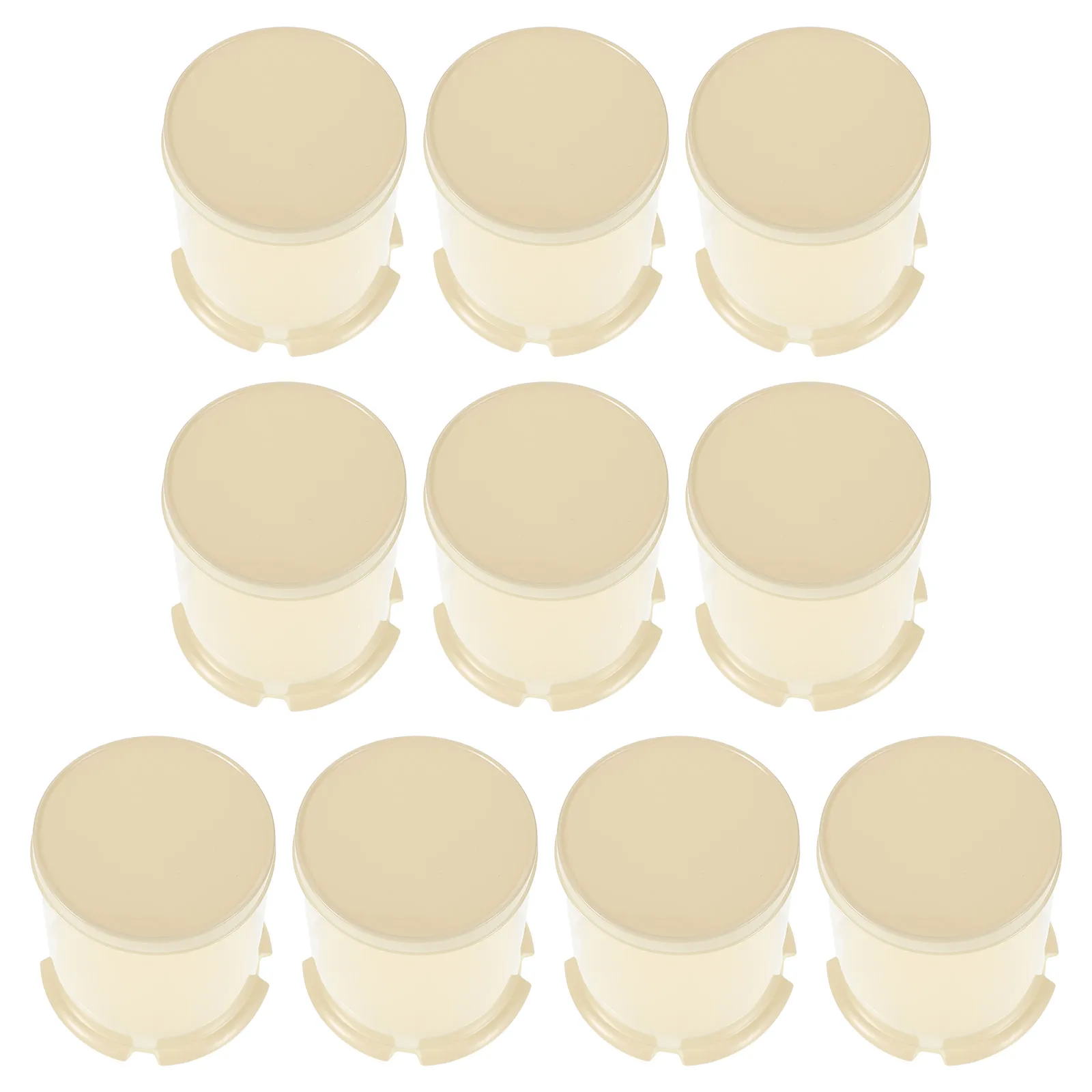 

10pcs Mini Round Cake Box Transparent Dessert Packaging Boxes For Mousse Treats Portable Single Use Party Wedding Bakery