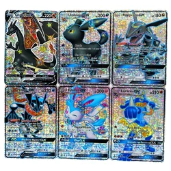 이식, 53 шт./компл. PTCG Pokemon Refraction Craft Charizard Greninja Reprodukcja V Domowa gra Kolekcja kart Zabawka dla dzieci Prezent