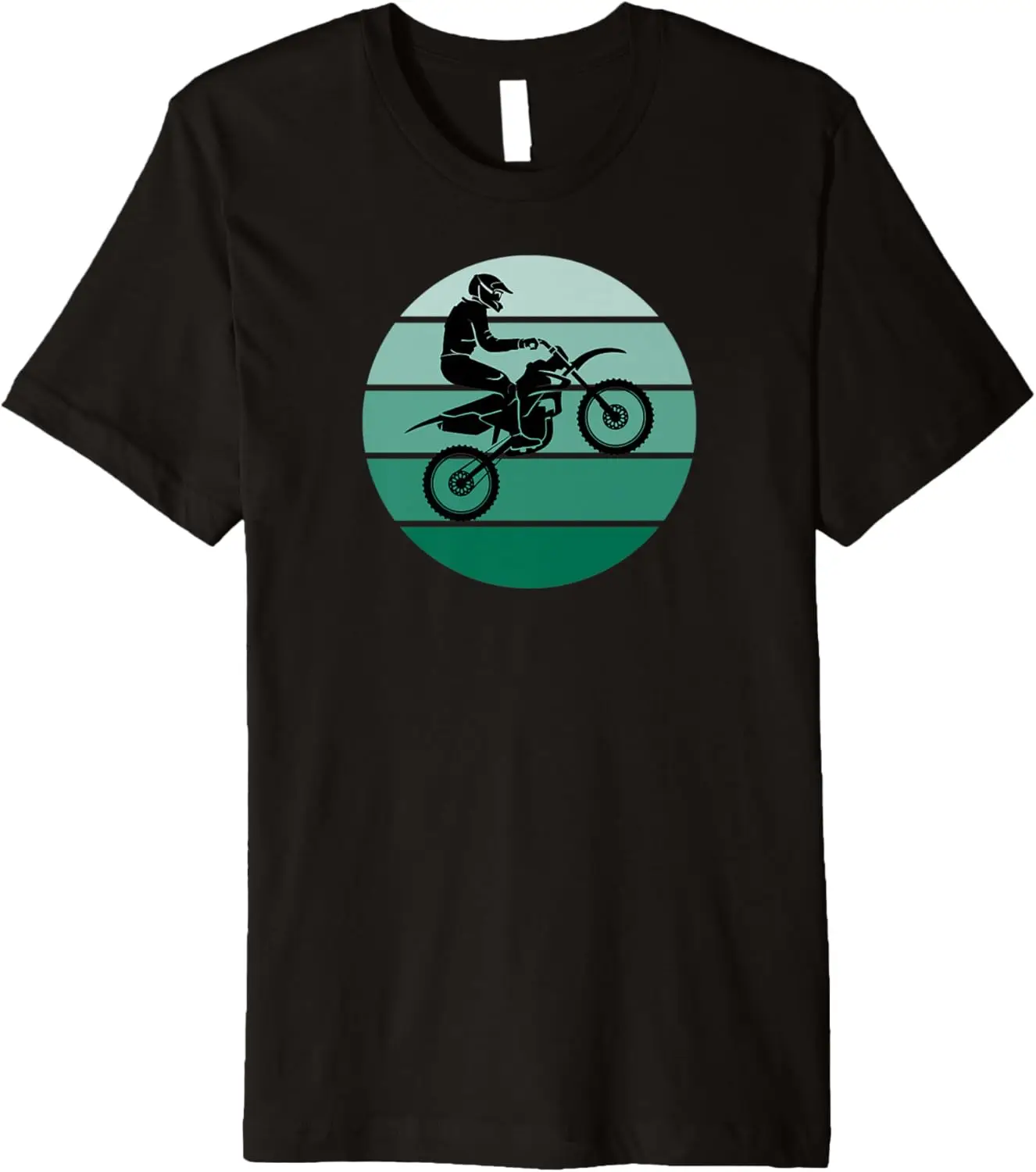 

Motocross Motorcycle Retro Sunset Premium T-Shirt Motorcycle