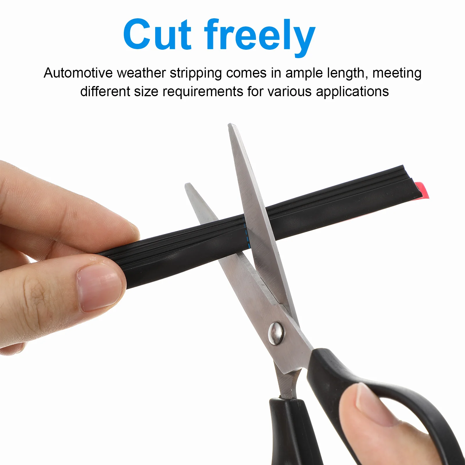 Automotive Sealing Strip Car Weather Stripping Rubber Door Sealant Window Gaps Sealing Strip for Trucks Cars Suvs