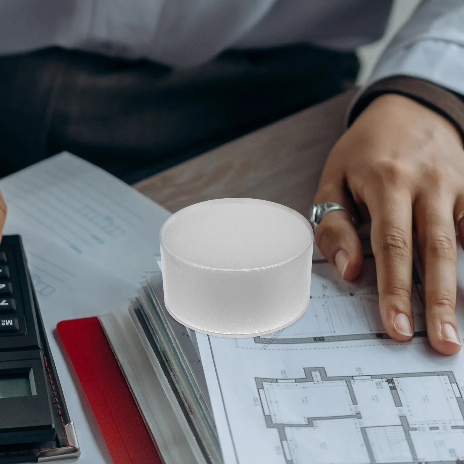 10Pcs Hand Counting Wet Sponge Cup Professional Finger Moistener for Bank Cash Counting Smooth Paper Separation