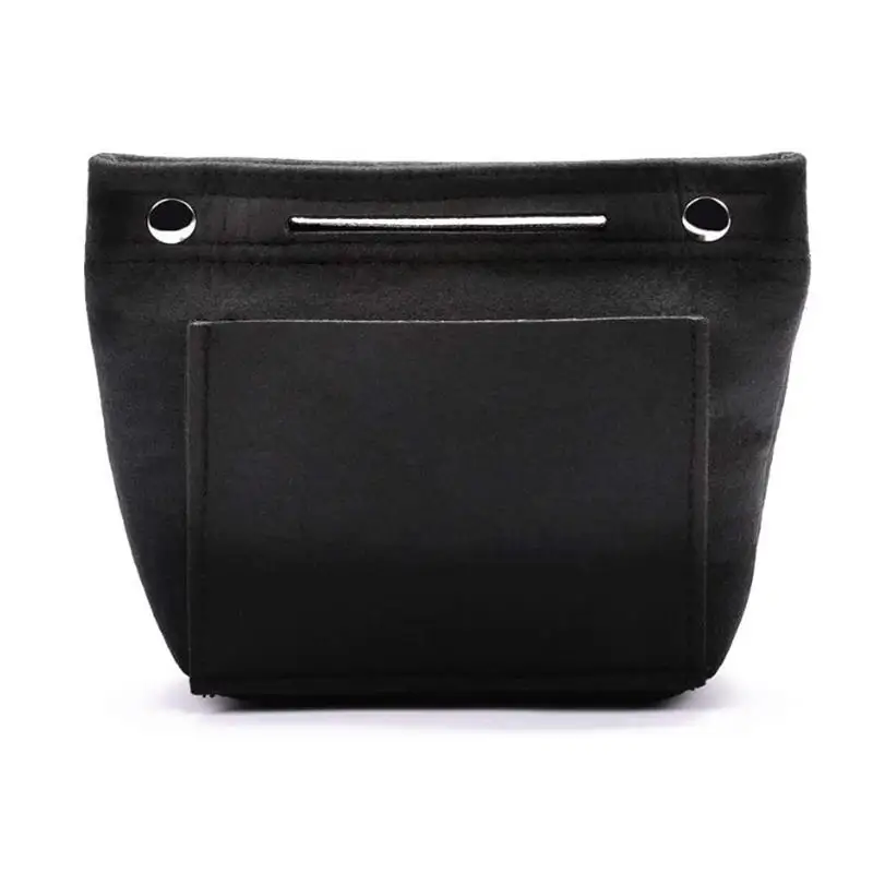 Bolsa de fieltro para mujer, bolsas de maquillaje cosmético, organizador de bolso de fieltro, bolsa con forro interior para bolsos de hombro, bolsos y totalizadores