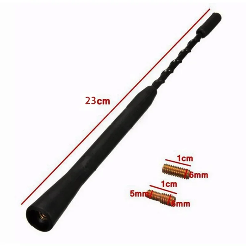 Car Radio Antenna Mast 9 Inch AM FM Signal Rod Replacement for VW Golf 6R Passat Audi A6 Opel