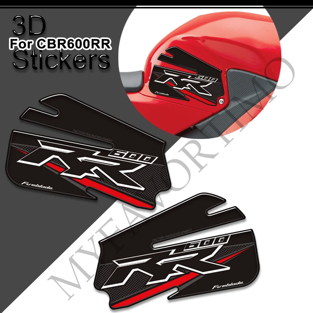 CBR600RR Motorcycle Fuel Oil Tank Pad Protection Stickers Decals Emblem For Honda CBR 600RR CBR600RR 2013 - 2019 2020 2021 2022