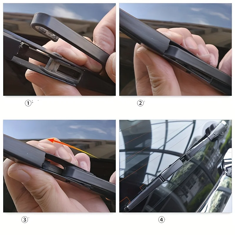 10 "Achterruitenwisserblad Voorruit Schoon Achterklepraam Auto Regenborstel Voor Opel Mokka Een 2012 - 2020