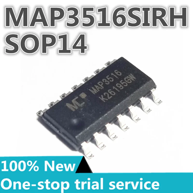 5-100pcs %New MAP3516SIRH silk screen MAP3516 SOP14 power management chip IC