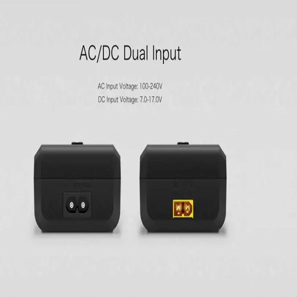 RC Charger Compatible with 1S 2S AC/DC LiPo/LiHV/NiMH/NiCd Battery Charger Ultra Power UP-S4AC Four-Channels UAV Charger