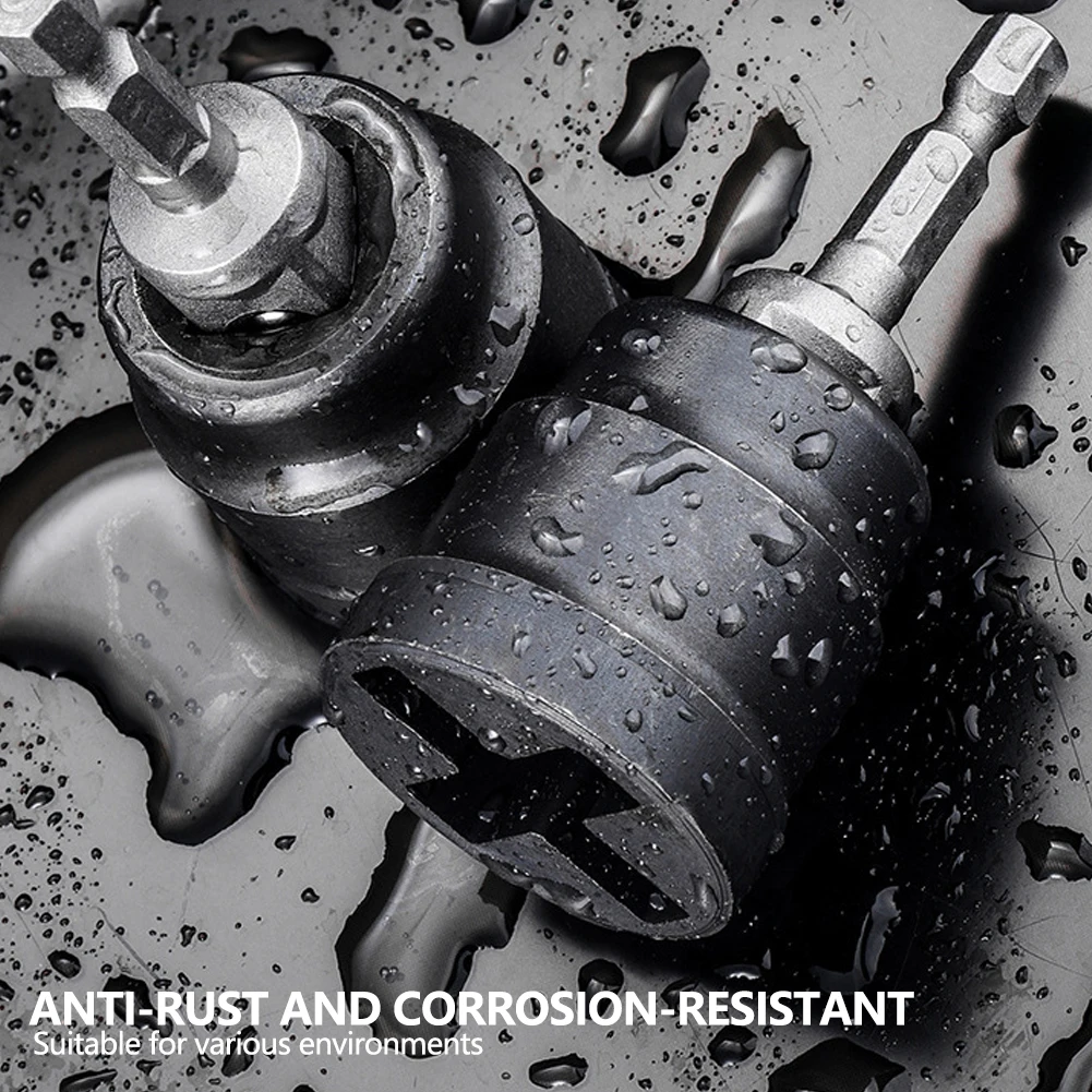 العالمي سيارة سريعة جاك الحفر محول تأثير وجع المقبس عززت الصلب وصلة كروية قضيب الإطارات تفكيك أداة #3