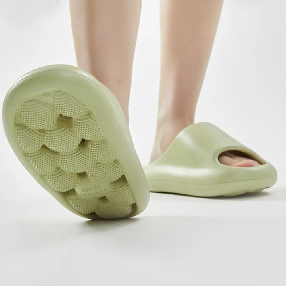 

Удобные быстросохнущие тапочки для ванной, нескользящие повседневные шлепанцы, домашние мягкие тапочки с перфорацией для спальни