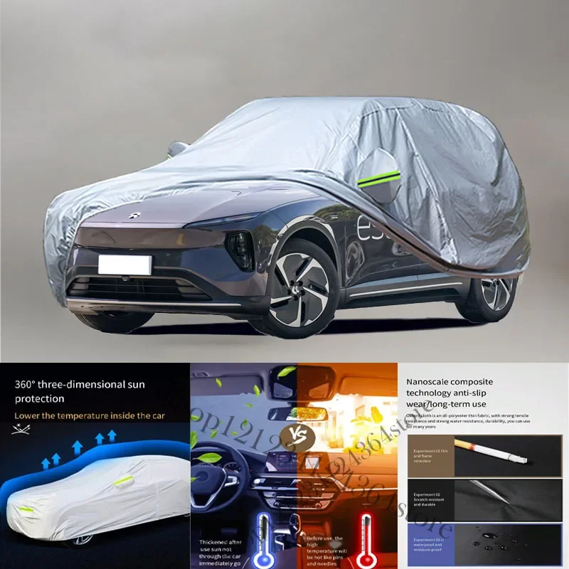 

For NIO ES6 Auto Anti snow Anti dust Anti-uv Anti peeling paint And Anti Rainwater 210t car cover Car cover Protection