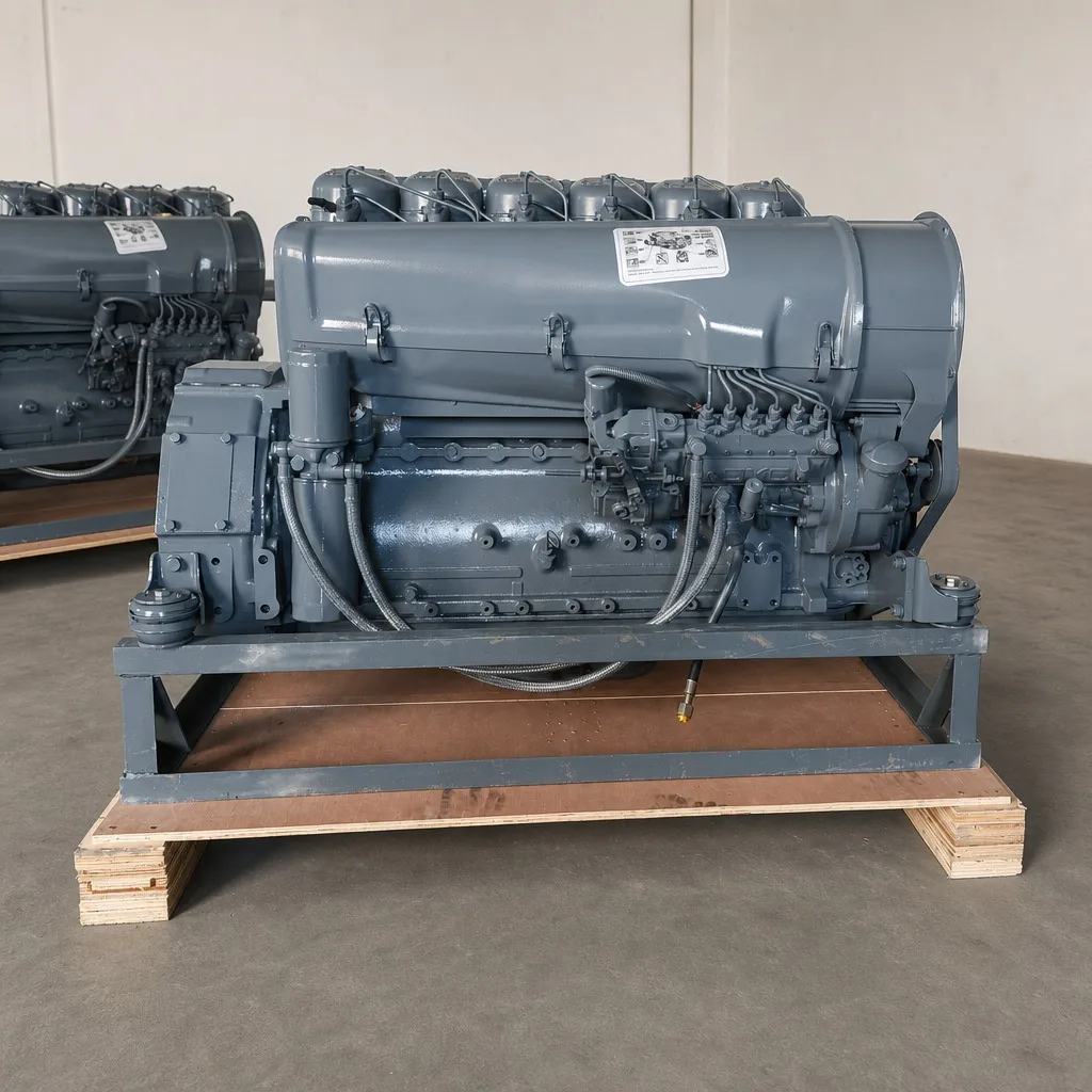 Diesel Engine Air Cooled For Pump Mining Irrigation F6l912 FOR DEUTZ 6 Cylinder 48kw 60kw 78kw 64hp 80hp 105hp 1500rpm 2300rpm