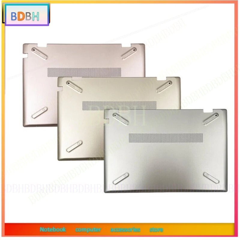 

NEW For HP Pavilion 14-CE TPN-Q207 Silver/Gold/Pink Bottom Shell L19174-001