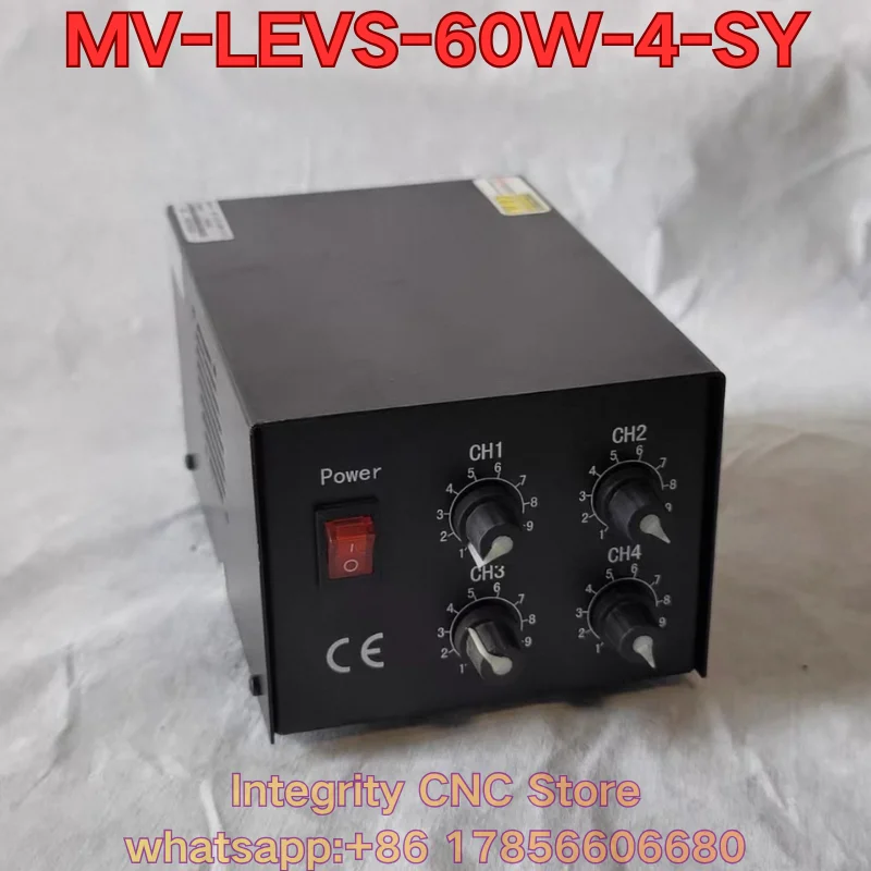 Second-hand MV-LEVS-60W-4-SY industrial light source controller function test is normal