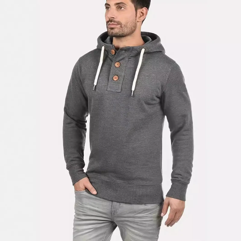 

Male Hoodie Sweatshirts for Men Pullover Spring Autumn Slim Fit Tops Sweatshirt Mens Casual Blouses Comfort Loose Large Coat