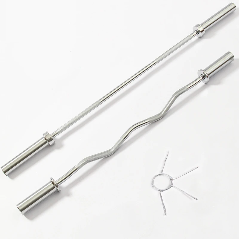 Factory Direct Bearing Weight Lifting Barbell Bar Curl Bar Gym Equipmentpromote sales