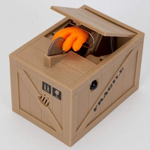 Cool Ghost Hand ATM Safe Piggy Deposit Bank Code Bank Huishoudelijke Ornamenten Bankbiljet Box Cash Munten Besparing Opslag Halloween Cadeau