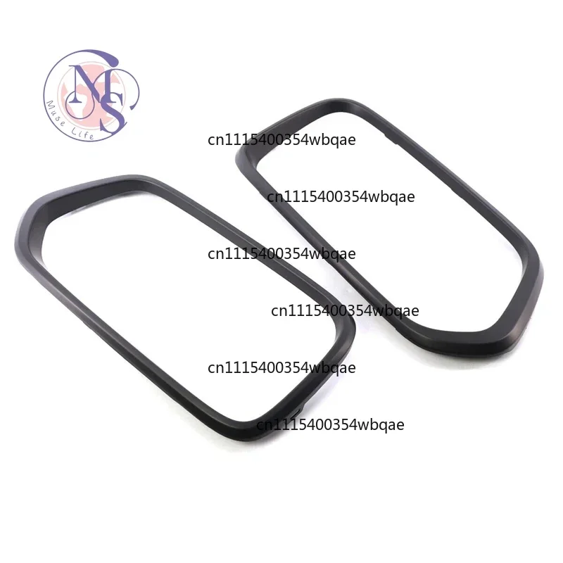 ZOCI-Front Grille Frame Cover Trim Carbon Fiber Gloss Black 51712455246 51712455247 For F39 X2 2018-2021 Car Replacement Parts